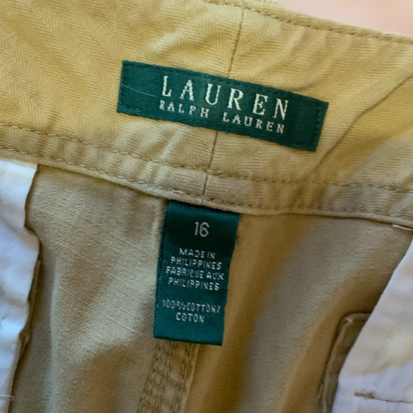 Ladies Tan Cargo Pants - Picture 5 of 7